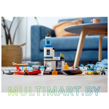Конструктор LEGO City 60308 Операция береговой полиции и пожарных картинка 10